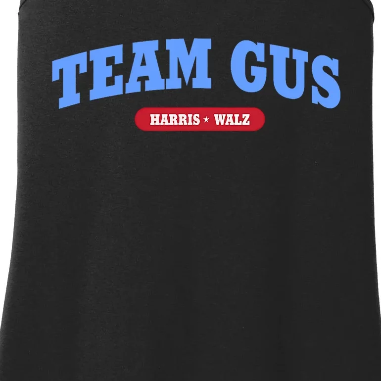 Team Gus IM Voting For Gus Walz Dad Ladies Essential Tank