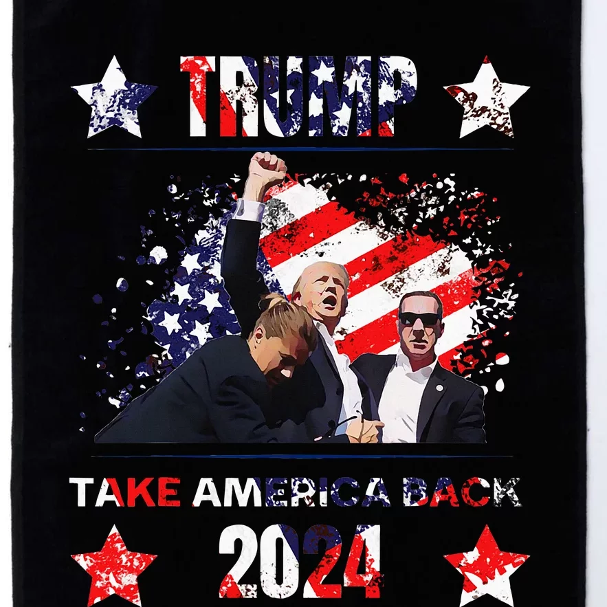 Trump Get In Loser WeRe Taking America Back 2024 Platinum Collection Golf Towel