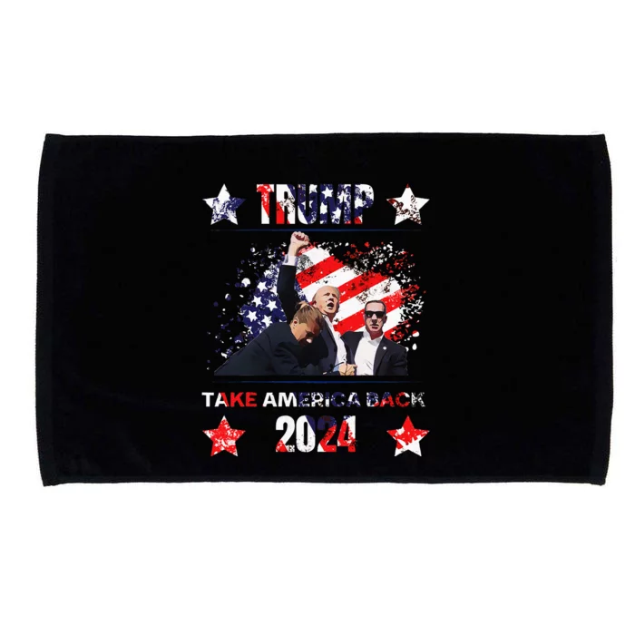 Trump Get In Loser WeRe Taking America Back 2024 Microfiber Hand Towel