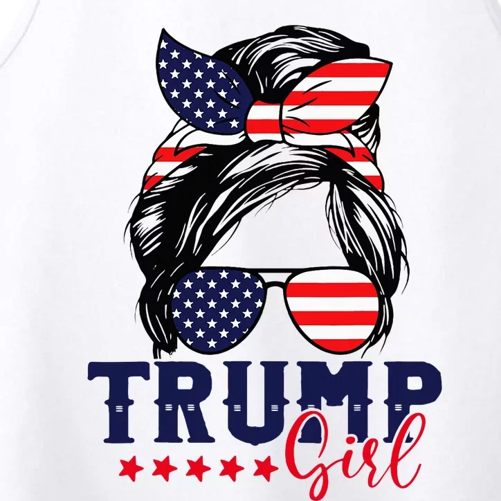 Trump Girl IM Voting Convicted Felon 2024 Vote Trump 45 47 Performance Tank