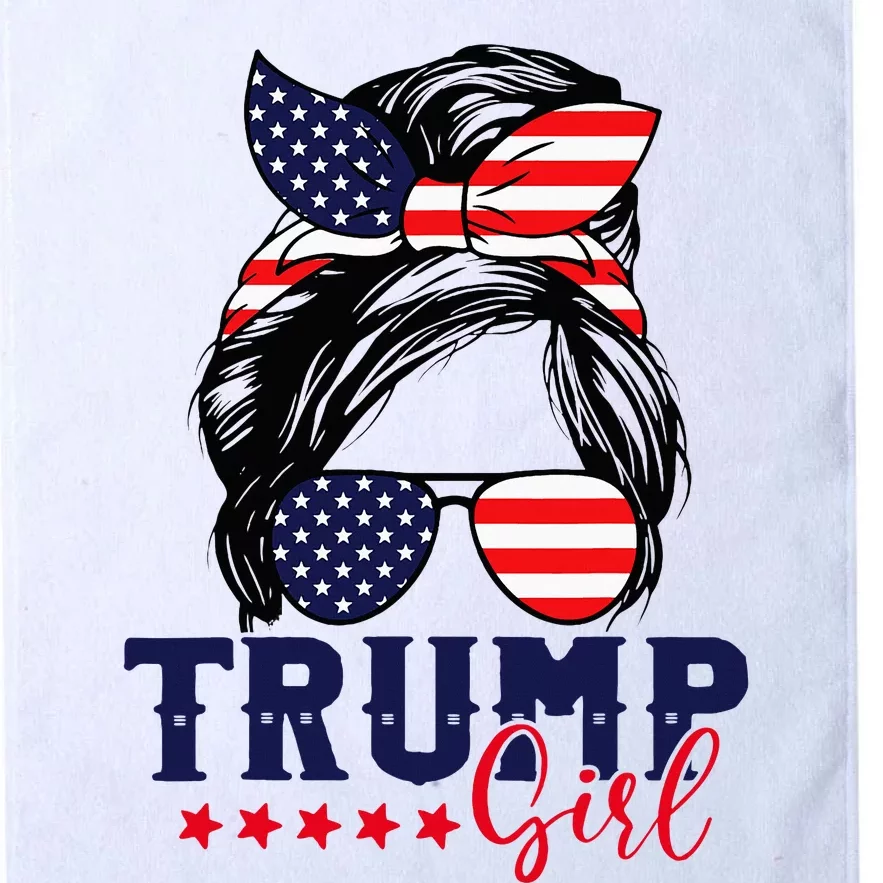 Trump Girl IM Voting Convicted Felon 2024 Vote Trump 45 47 Platinum Collection Golf Towel