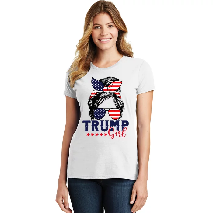 Trump Girl IM Voting Convicted Felon 2024 Vote Trump 45 47 Women's T-Shirt