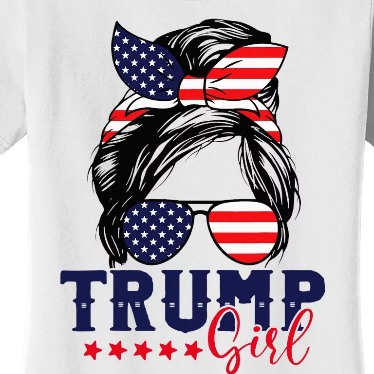 Trump Girl IM Voting Convicted Felon 2024 Vote Trump 45 47 Women's T-Shirt