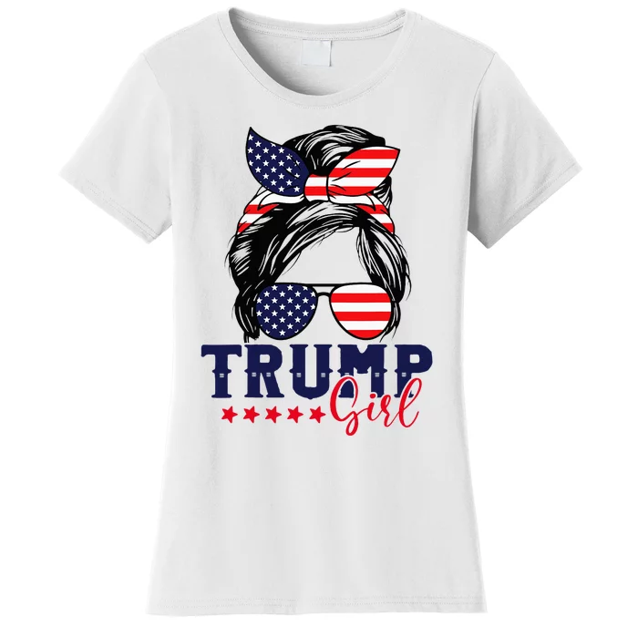 Trump Girl IM Voting Convicted Felon 2024 Vote Trump 45 47 Women's T-Shirt