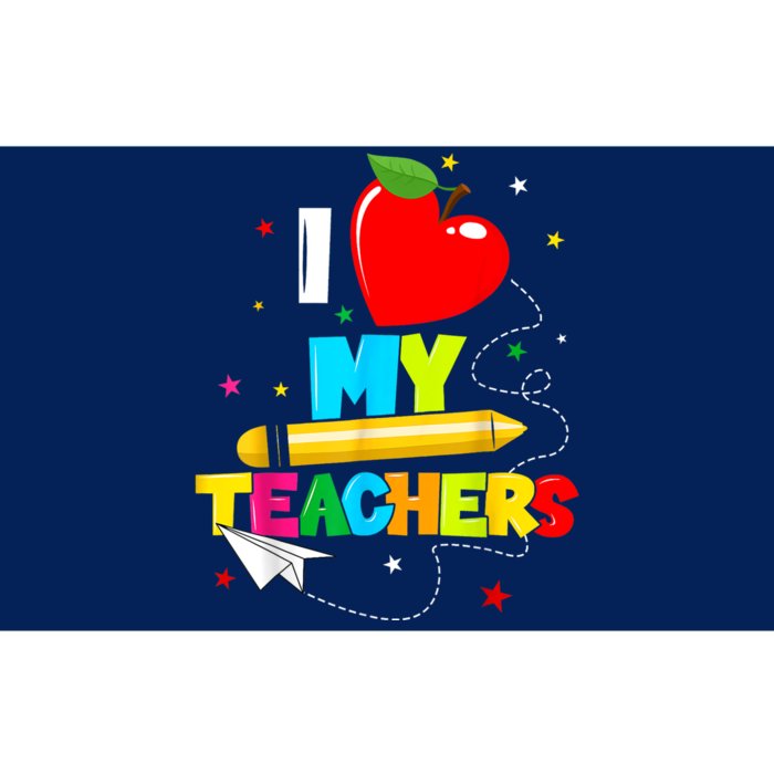 Teens Graduation I Heart My Teachers I Love My Teachers Bumper Sticker