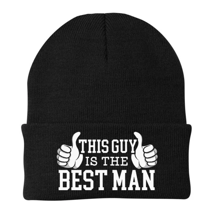 This Guy Is The Best Man Stag Night Bachelor Party Knit Cap Winter Beanie