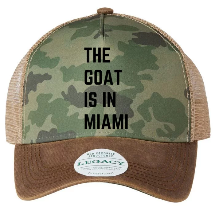 The Goat Is In Miami Legacy Tie Dye Trucker Hat