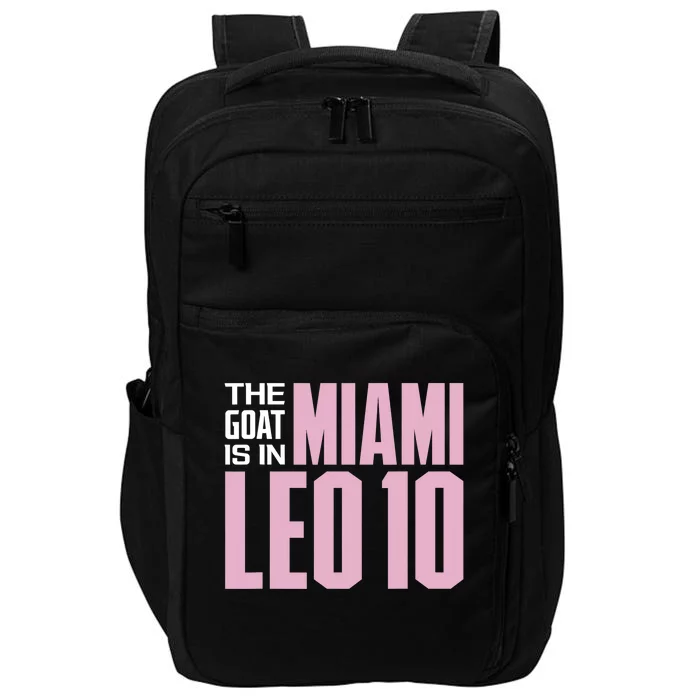 The GOAT Is In Miami Leo 10 Impact Tech Backpack