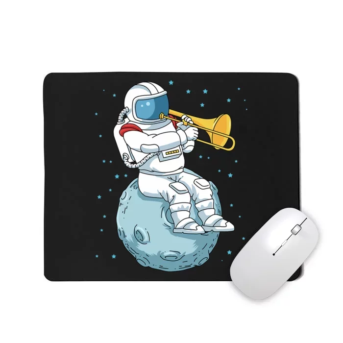 Trombone Gift Jazz Music Marching Band Trombone Mousepad