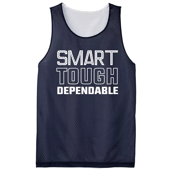 Talkin Giants Joe Schoen Smart Tough Dependable Mesh Reversible Basketball Jersey Tank