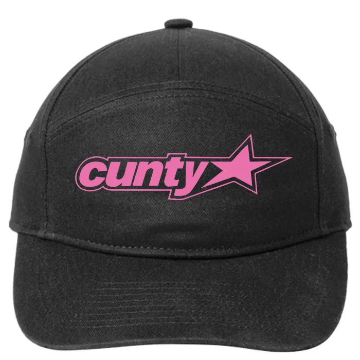 The Girl Jt World Cunty 7-Panel Snapback Hat