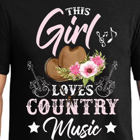 This Girl Loves Country Music Pajama Set