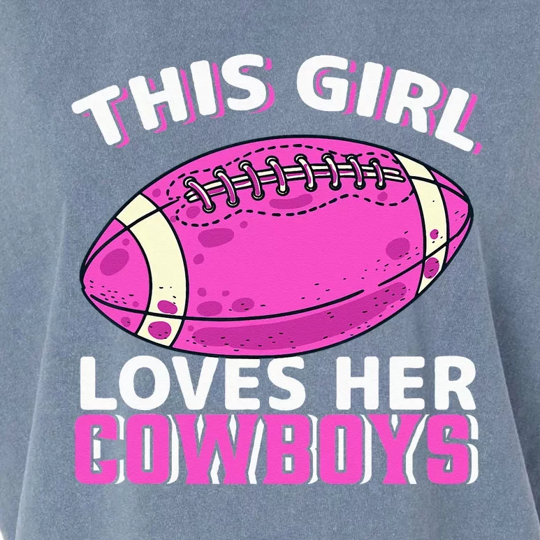 This Girl Loves Her Cow Garment-Dyed Women's Muscle Tee