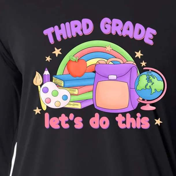 Third Grade Lets Do This Cooling Performance Long Sleeve Crew