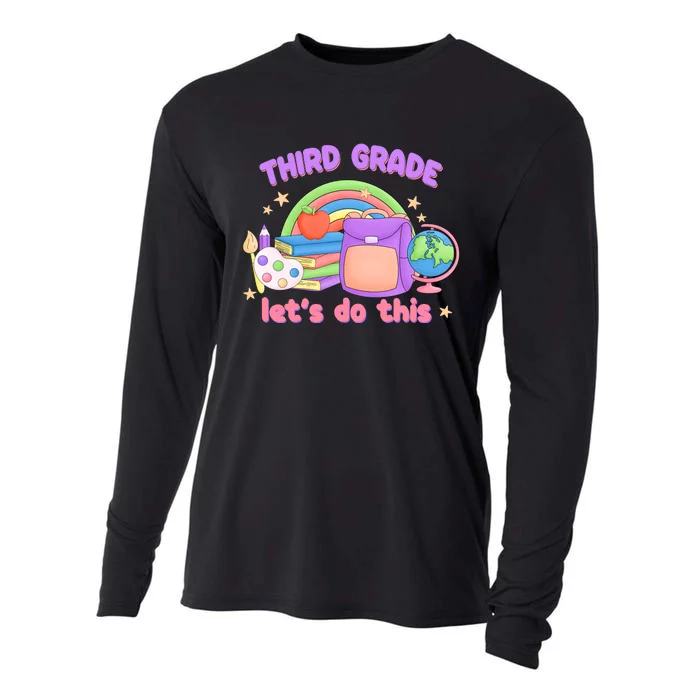 Third Grade Lets Do This Cooling Performance Long Sleeve Crew