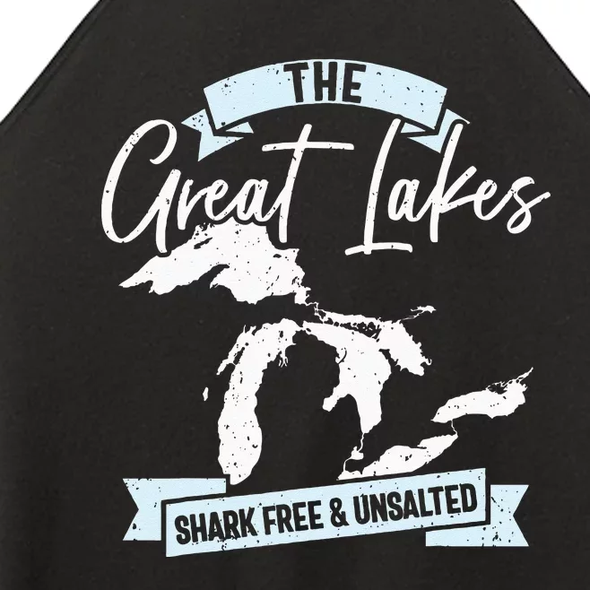 The Great Lakes Michigan Great Lakes Tourist Women’s Perfect Tri Rocker Tank