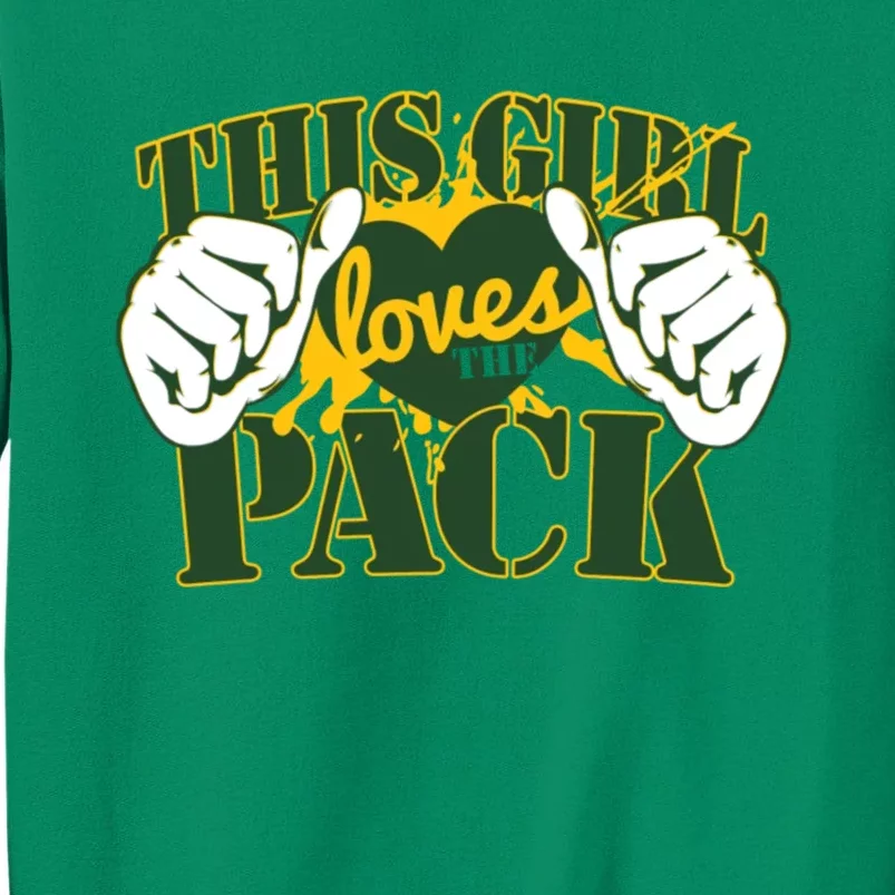 This Girl Loves The Pack Green Bay Packers Sweatshirt