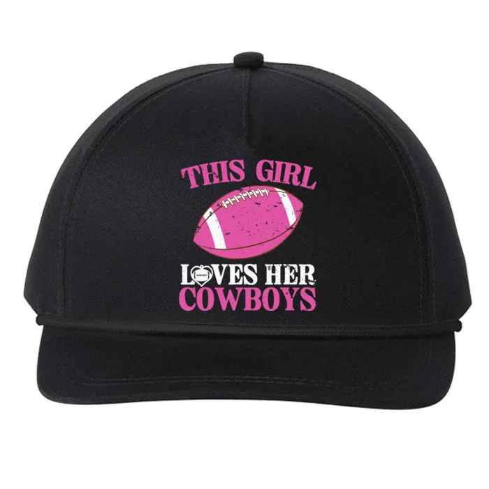 This Girl Loves Her Cowboy Snapback Five-Panel Rope Hat