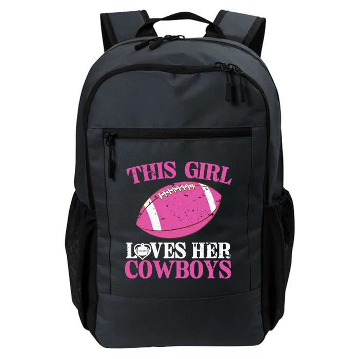 This Girl Loves Her Cowboy Daily Commute Backpack