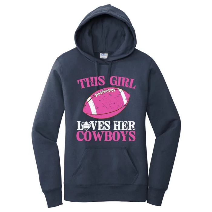 This Girl Loves Her Cowboy Women's Pullover Hoodie