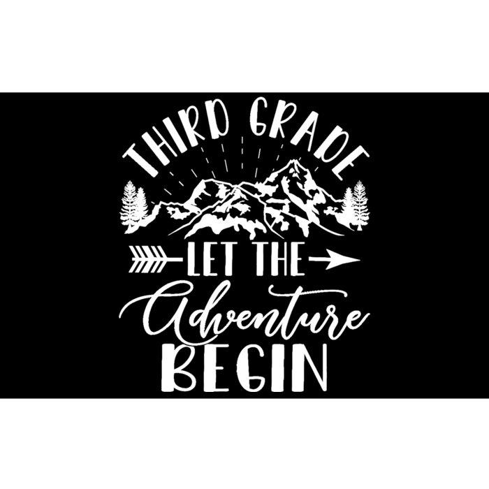 Third Grade Let The Adventure Begin First Day 3rd Grade Bumper Sticker