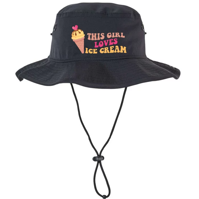 This Girl Loves Ice Cream Cute Gift Legacy Cool Fit Booney Bucket Hat