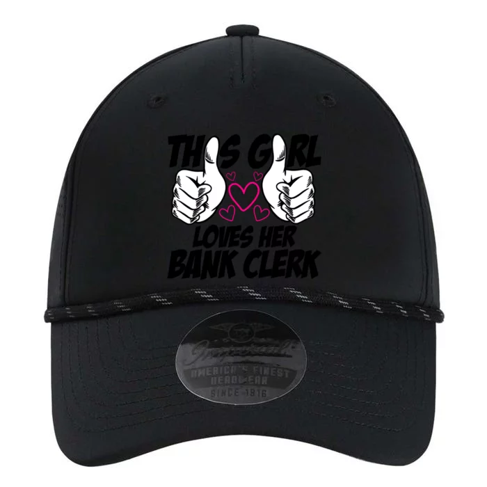 This Girl Loves Her Bank Clerk Banking Finance Bookkeeper Gift Performance The Dyno Cap