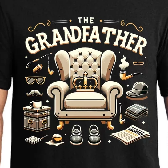 The Grandfather Logo FatherS Day Pajama Set