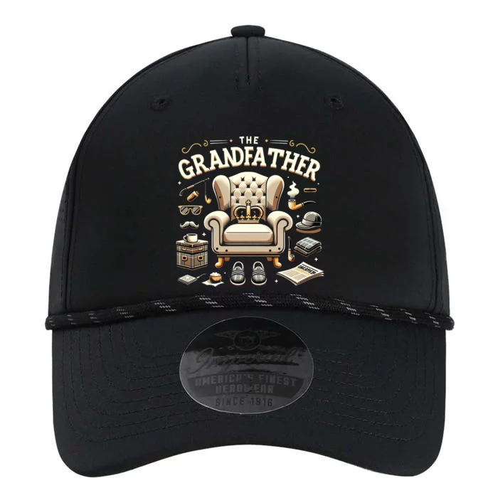 The Grandfather Logo FatherS Day Performance The Dyno Cap