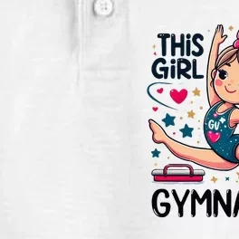 This Girl Loves Gymnastics Gymnastic Sport Lover Dry Zone Grid Performance Polo