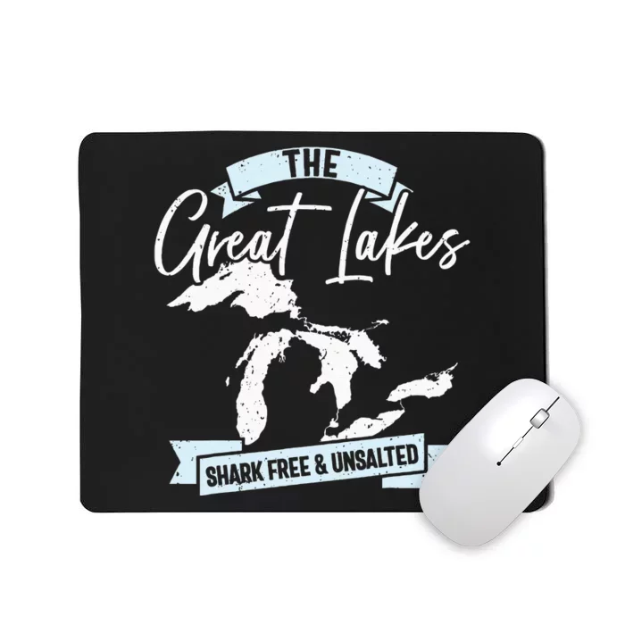 The Great Lakes Michigan Great Lakes Tourist Mousepad