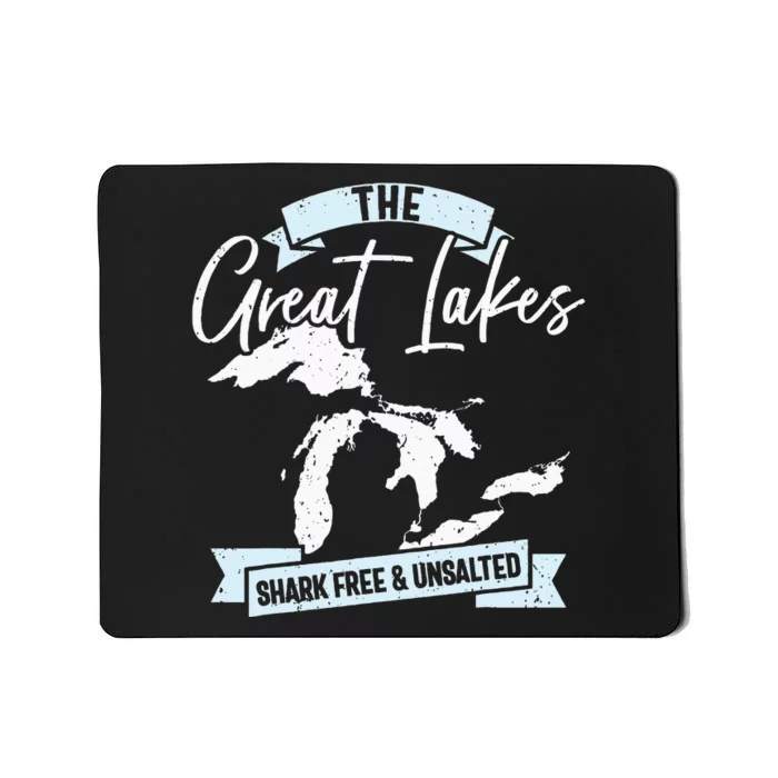 The Great Lakes Michigan Great Lakes Tourist Mousepad