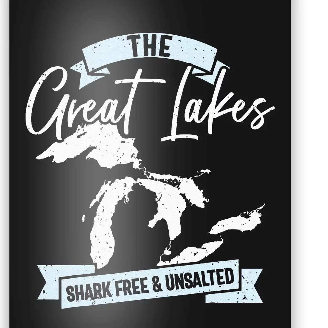 The Great Lakes Michigan Great Lakes Tourist Poster