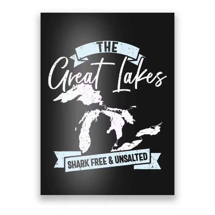 The Great Lakes Michigan Great Lakes Tourist Poster