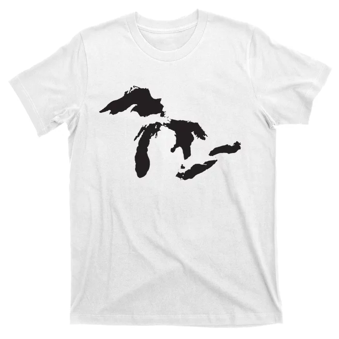 The Great Lakes Detroit Michigan T T-Shirt