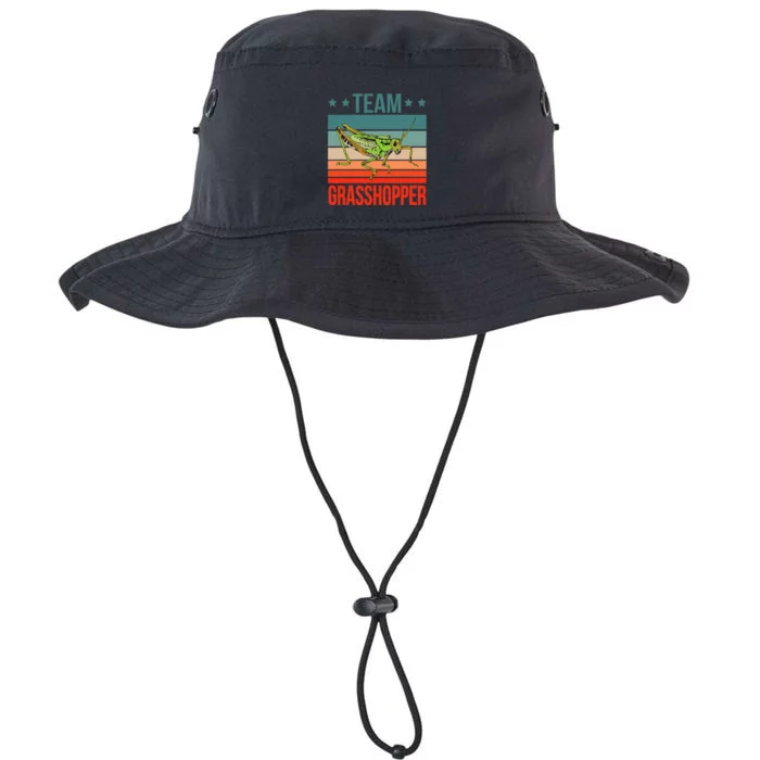 Team Grasshopper Locust Entomologist Insect Grasshopper Legacy Cool Fit Booney Bucket Hat