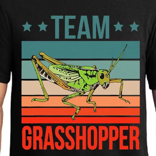 Team Grasshopper Locust Entomologist Insect Grasshopper Pajama Set