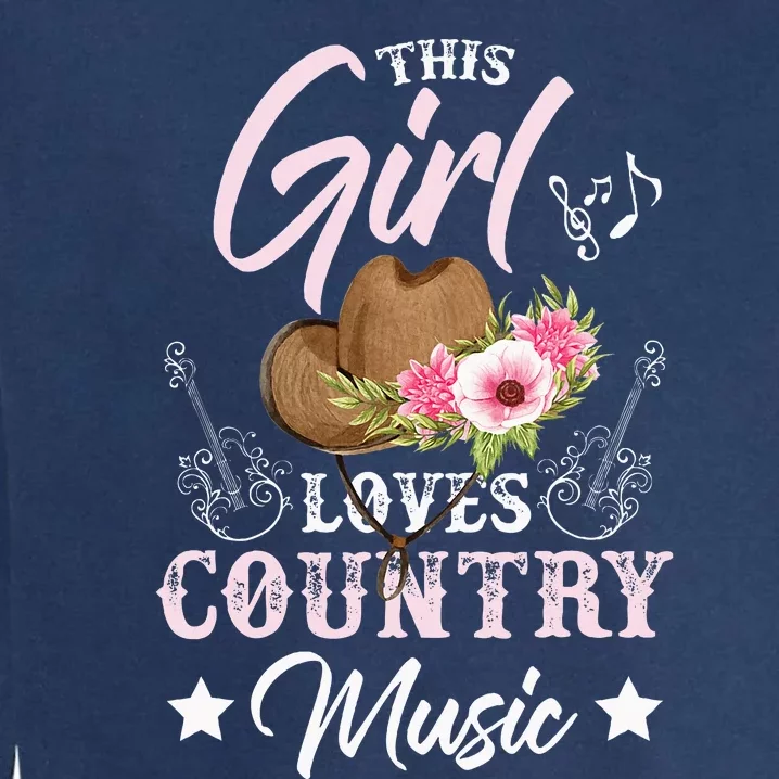 This Girl Loves Country Music Garment-Dyed Sweatshirt