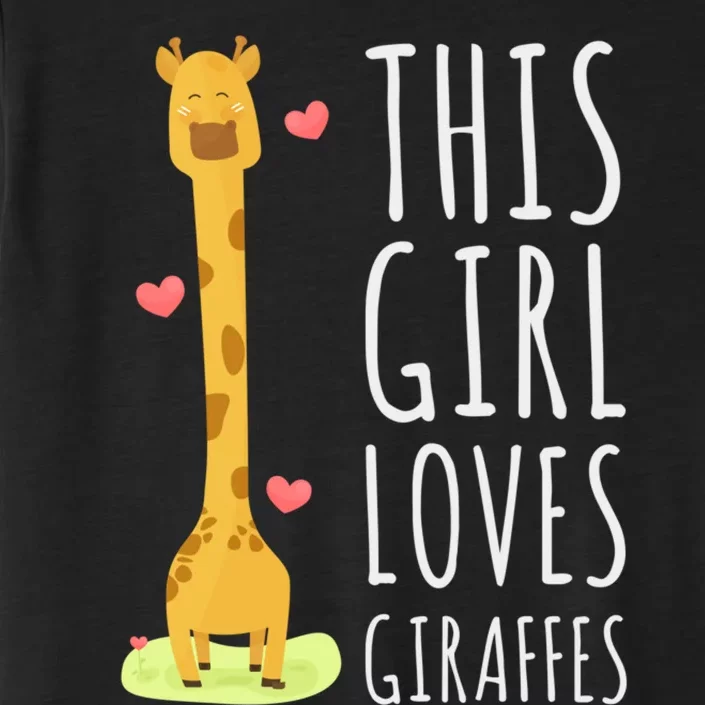 This Girl Loves A Giraffe ChromaSoft Performance T-Shirt