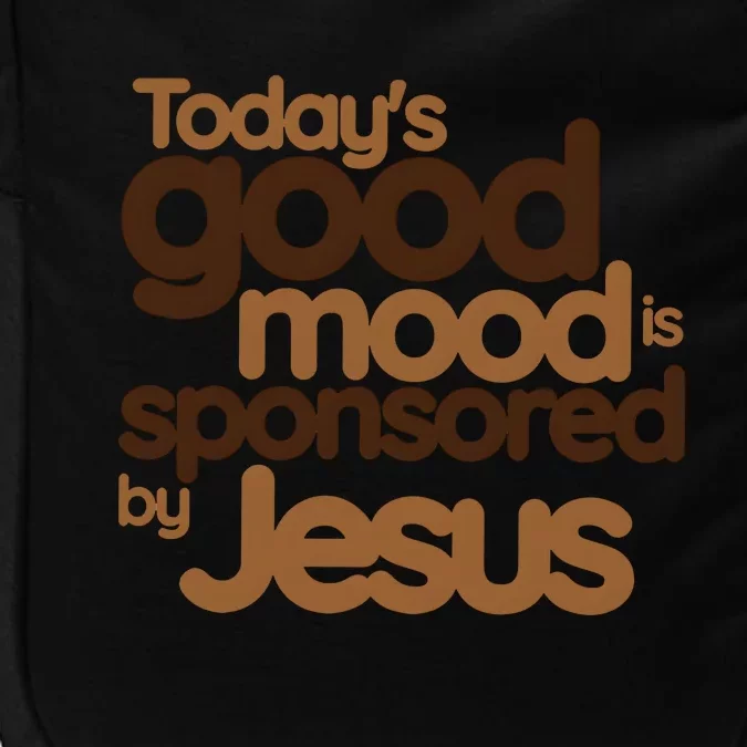 TodayS Good Mood Is Sponsored By Jesus Impact Tech Backpack