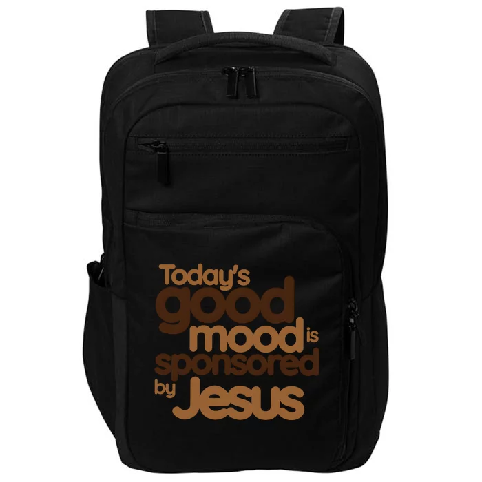 TodayS Good Mood Is Sponsored By Jesus Impact Tech Backpack