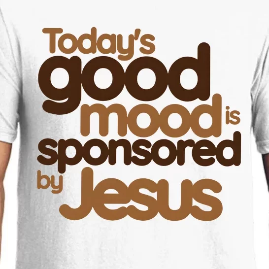 TodayS Good Mood Is Sponsored By Jesus Pajama Set