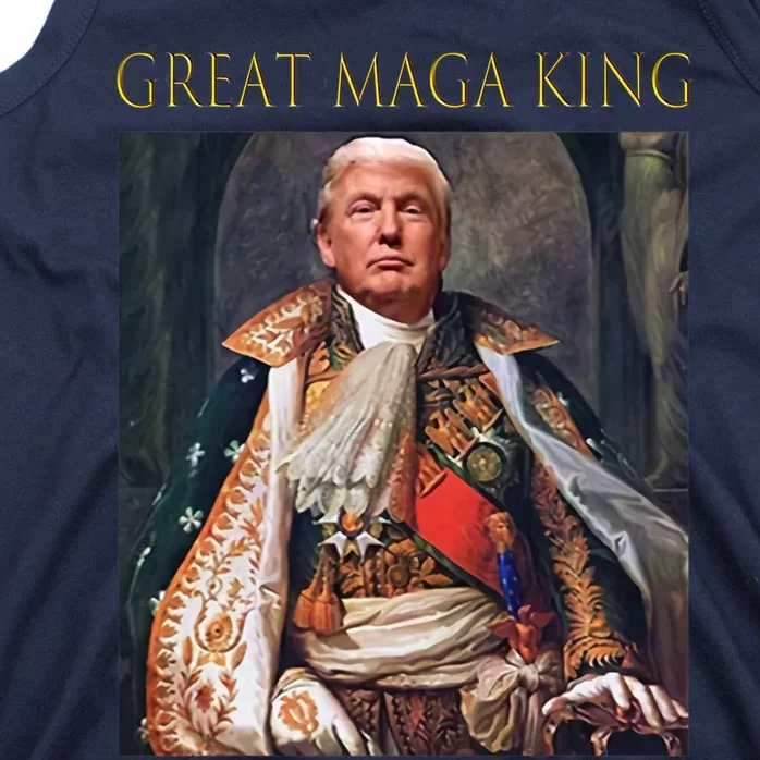 The Great Maga King Funny Trump Ultra Maga King Tank Top