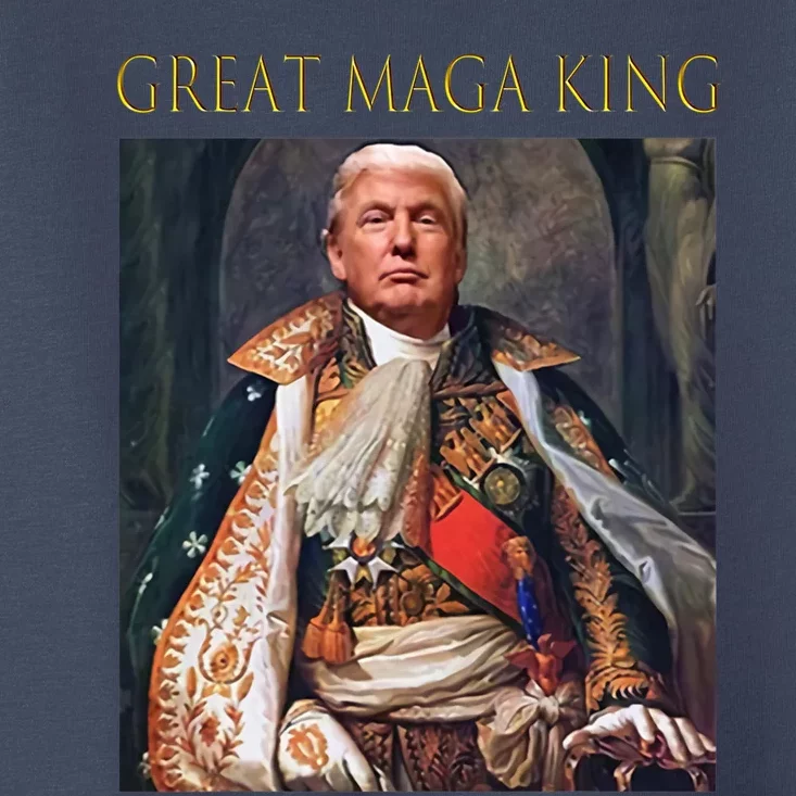 The Great Maga King Funny Trump Ultra Maga King Toddler T-Shirt