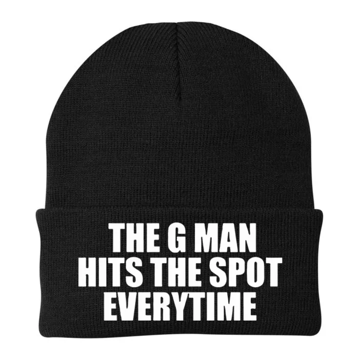 The G Man Hits The Spot Every Time Knit Cap Winter Beanie