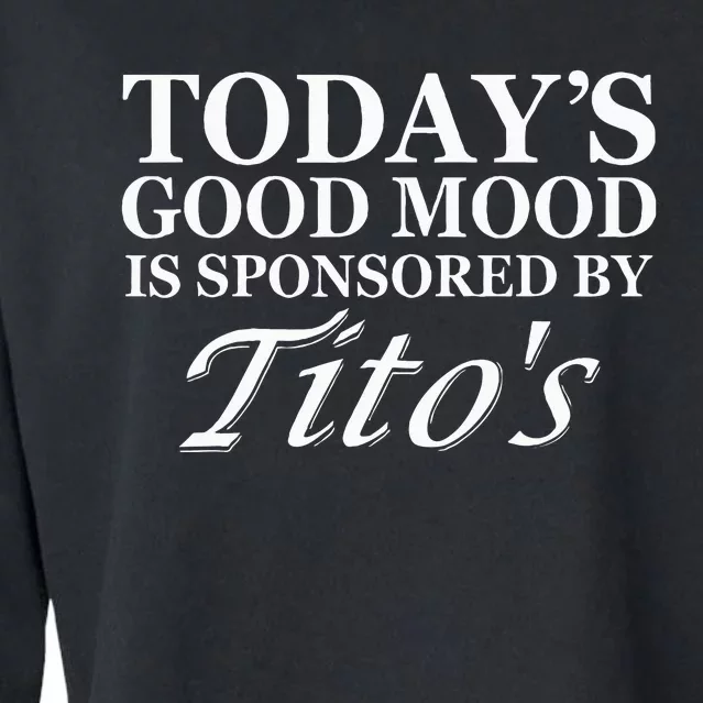 Todays Good Mood Is Sponsored By T.Ito Apparel Cropped Pullover Crew