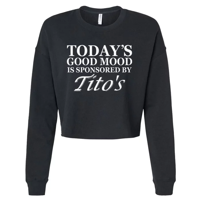 Todays Good Mood Is Sponsored By T.Ito Apparel Cropped Pullover Crew