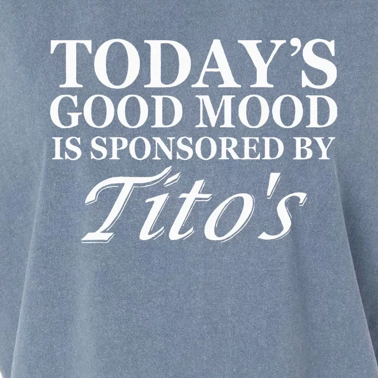 Todays Good Mood Is Sponsored By T.Ito Apparel Garment-Dyed Women's Muscle Tee