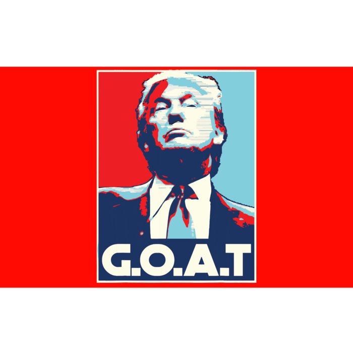 Trump Goat Middle Finger Election 2024 Republican Poster Bumper Sticker