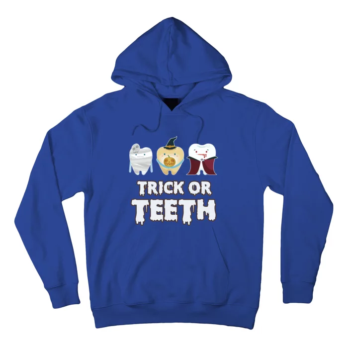 Teeth Ghost Mummy Witch Cute Dental Halloween Dentist Funny Gift Hoodie